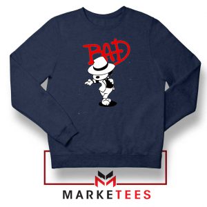 Bad Dog Jackson Style Best Navy Blue Sweatshirt