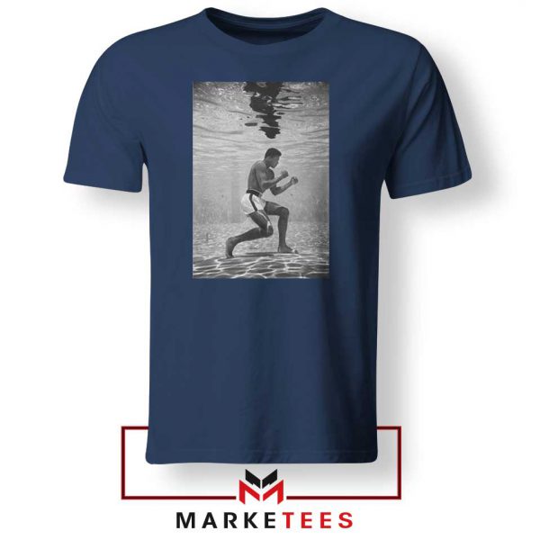 Cassius Clay Best Vintage Navy Blue Tshirt