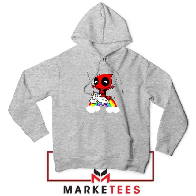Deadpool Unicorn Graphic Hoodie