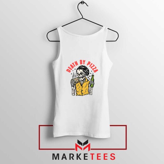 Death By Pizza Graphic Tank Top