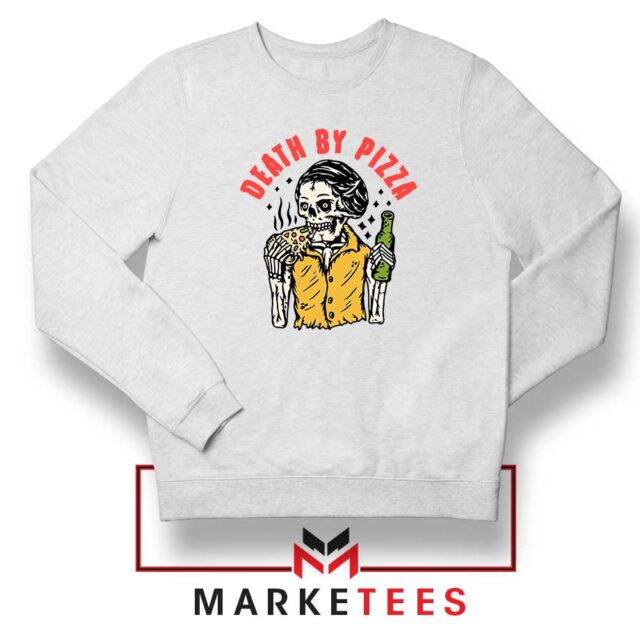 Death By Pizza Graphic Sweatshirt