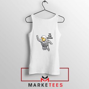 Dogecoin To The Moon Cheap Tank Top