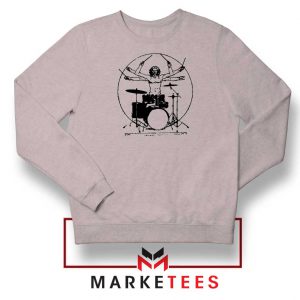 Drummer Band Best Music Sport Grey Sweatshirt