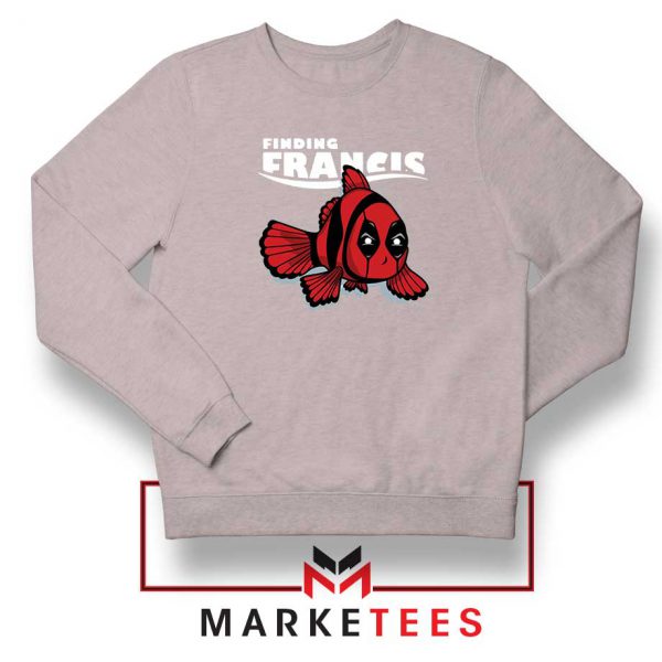 Finding Francis Deadpool Sport Grey Sweatshirt