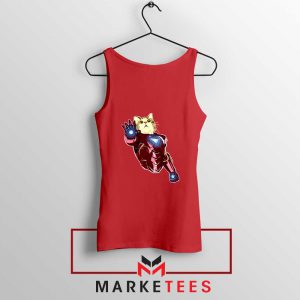 Iron Cat Marvel Comics 2021 Red Tank Top