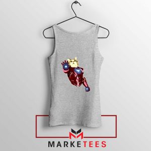 Iron Cat Marvel Comics 2021 Sport Grey Tank Top