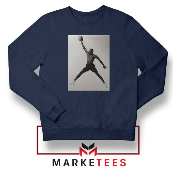 Jordan Fly NBA 2021 Best Navy Blue Sweatshirt