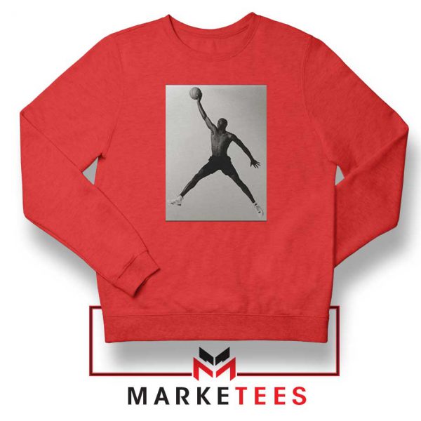 Jordan Fly NBA 2021 Best Red Sweatshirt