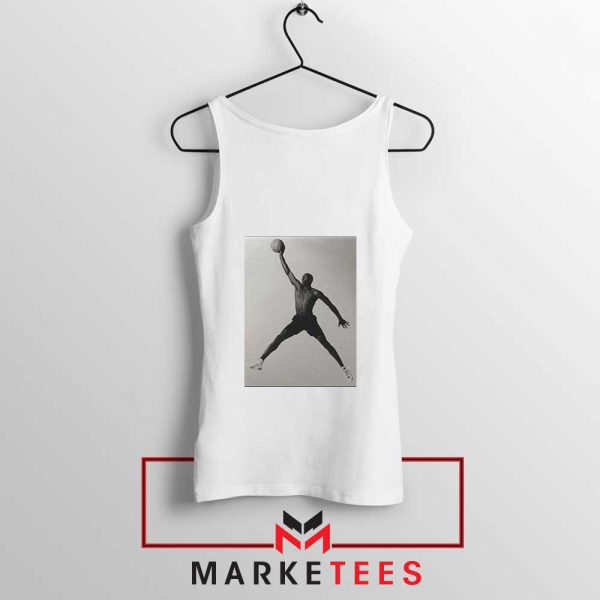 Jordan Fly NBA 2021 Best White Tank Top