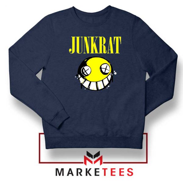 Junkrat Smells Gaming Navy Blue Sweatshirt