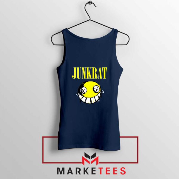 Junkrat Smells Gaming Navy Blue Tank Top