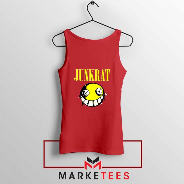 Junkrat Smells Gaming Red Tank Top