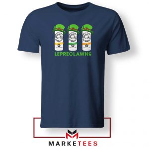 Lepreclawns Animation Best Navy Blue Tshirt