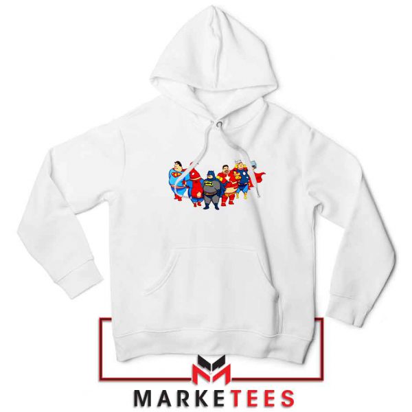 Marvel Fat Superheroes Hoodie