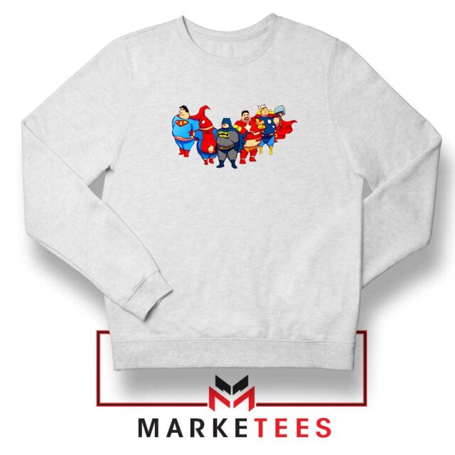Marvel Fat Superheroes Sweatshirt - Limited