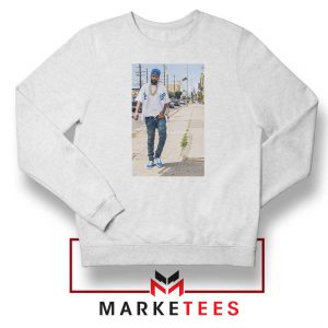 Nipsey Hussle Rapper Cheap White Sweatshirt