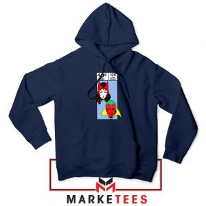 Scarlet Witch and The Vision Navy Blue Hoodie