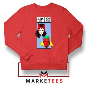 Scarlet Witch and The Vision Red Sweatshirt