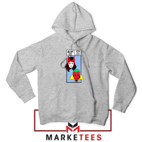 Scarlet Witch and The Vision Sport Grey Hoodie