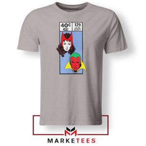 Scarlet Witch and The Vision Sport Grey Tshirt