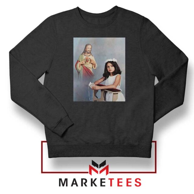 Selena Gomez First Communion Sweatshirt - Expressively