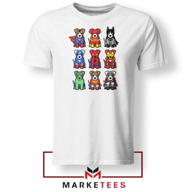 Superdogs Animal Graphic T-Shirt