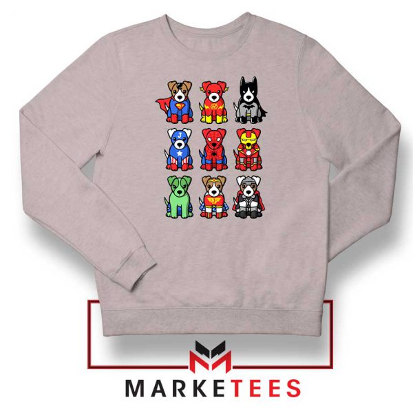 Superdogs Animal Best Sport Grey Sweatshir