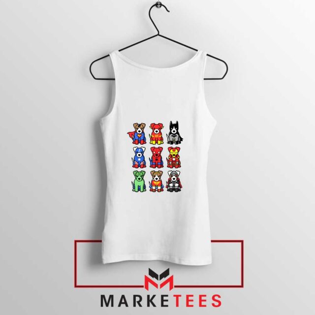 Superdogs Animal Graphic Tank Top