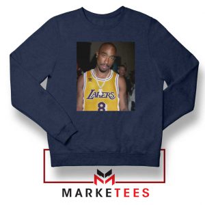 Tupac Lakers 2021 Best Navy Blue Sweatshirt