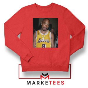 Tupac Lakers 2021 Best Red Sweatshirt