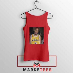 Tupac Lakers 2021 Best Red Tank Top