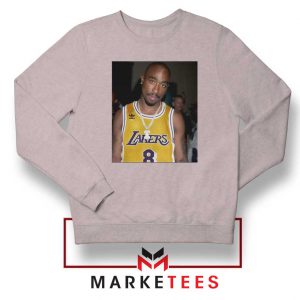 Tupac Lakers 2021 Best Sport Grey Sweatshirt