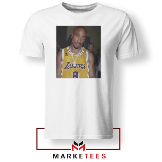 Tupac Shakur Lakers Inspired T-Shirt