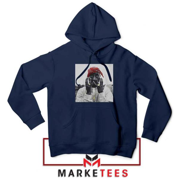 Tupac Speechless 2021 New Navy Blue Hoodie