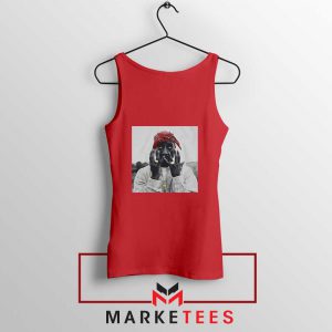 Tupac Speechless Cheap Red Tank Top