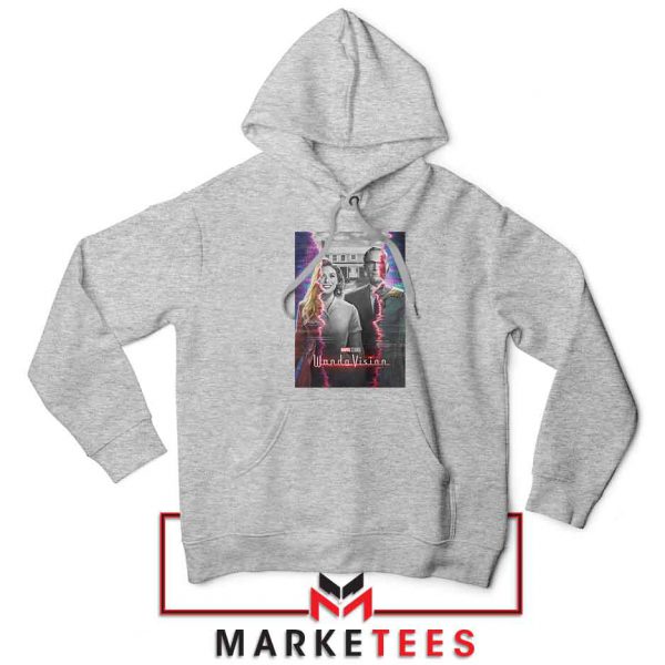 WandaVision Poster 2021 Best Sport Grey Hoodie