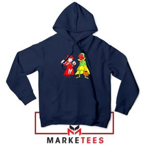 Wandavision Cartoon 2021 Best Navy Blue Hoodie