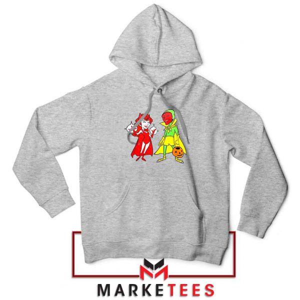 Wandavision Cartoon 2021 Best Sport Grey Hoodie