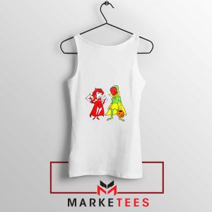 Wandavision Cartoon 2021 Best Tank Top