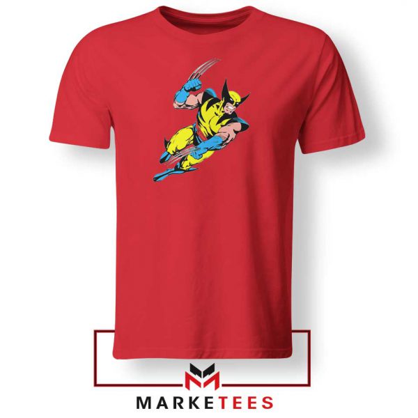 Wolverine Mutant 2021 New Red Tshirt