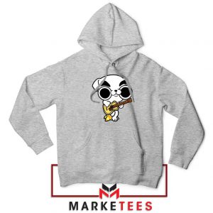 Animal Crossing Nintendo Rock Grey Hoodie