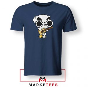 Animal Crossing Nintendo Rock Navy Blue Tshirt