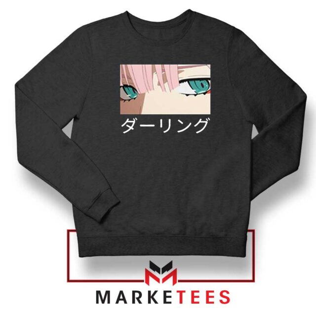 Zero Two Eyes Anime Sweatshirt