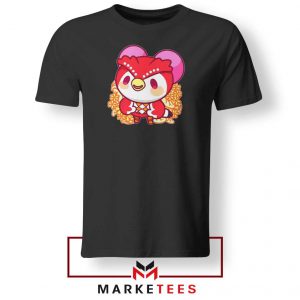 Bird Animal Crossing Series Black Tshirt