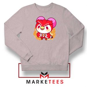 Bird Animal Crossing Series Grey Sweatshirt