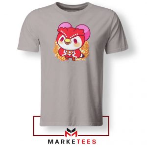 Bird Animal Crossing Series Grey Tshirt