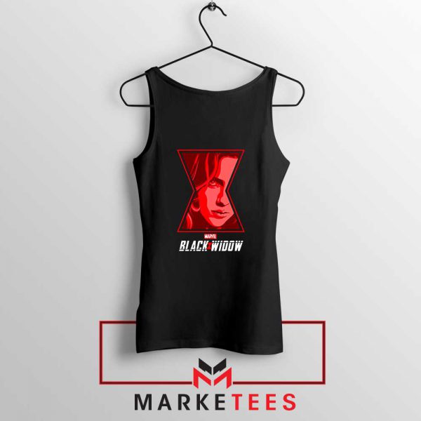 Black Widow Close Up Marvel Tank Top