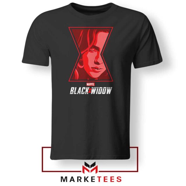 Black Widow Close Up Superhero T-Shirt