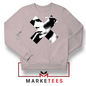Bowie X Smoke Art Rock Best Grey Sweatshirt