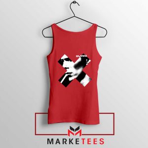 Bowie X Smoke Art Rock Best Red Tank Top